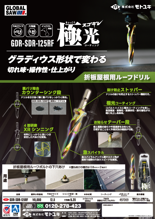 「GDR-SDR-125RF」を発売